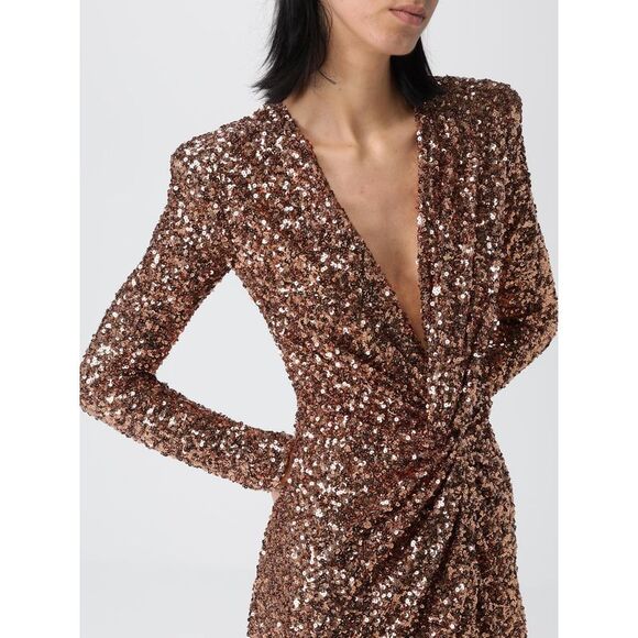 Elisabetta Franchi Dress Woman Brown